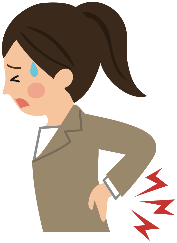 OnlineLabels Clip Art - Back Pain